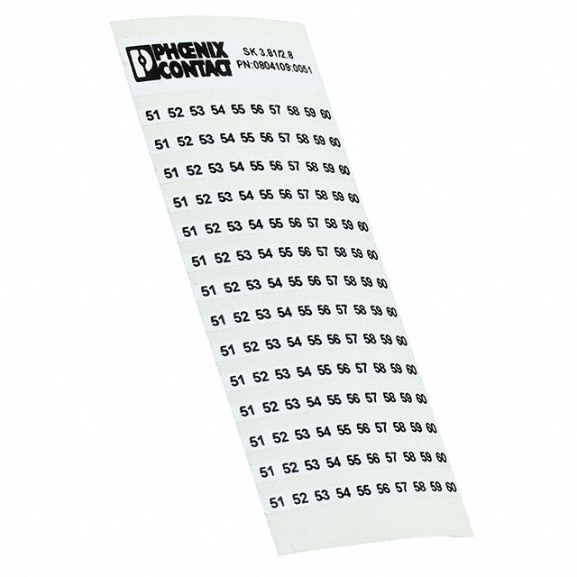 0804109:0051 Phoenix Contact  Strisce di marcatura per morsettiere